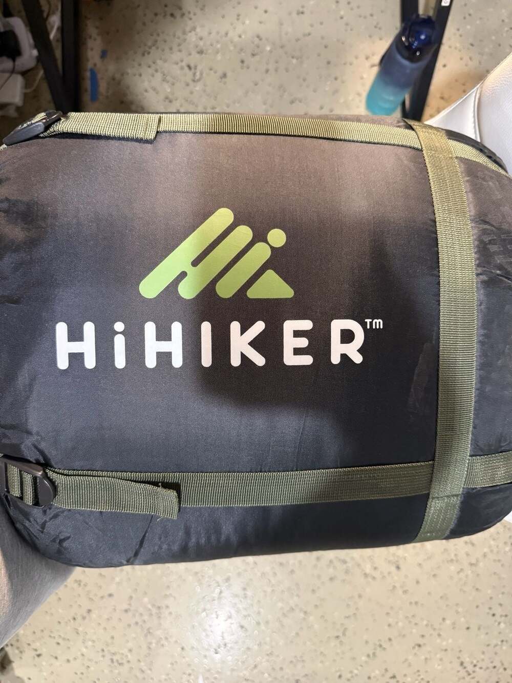 HiHiker Camping Sleeping Bag Green with Pillows